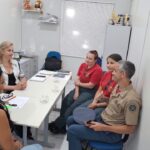 Corpo de Bombeiros inicia projetos com alunos da Rede Municipal de Ensino de Porto Belo